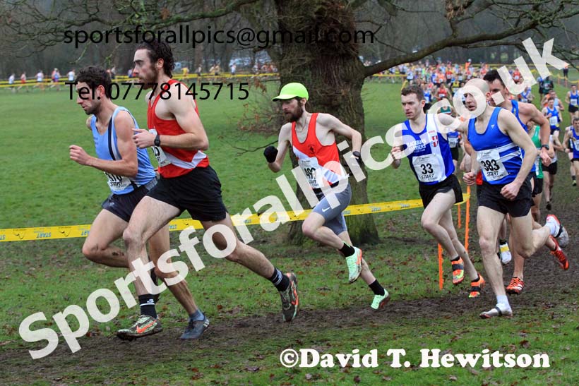 Senior Mens 2023 Northern Cross Country Champs., Witton Park, Blackburn. Photo: David T. Hewitson/Sports for All Pics